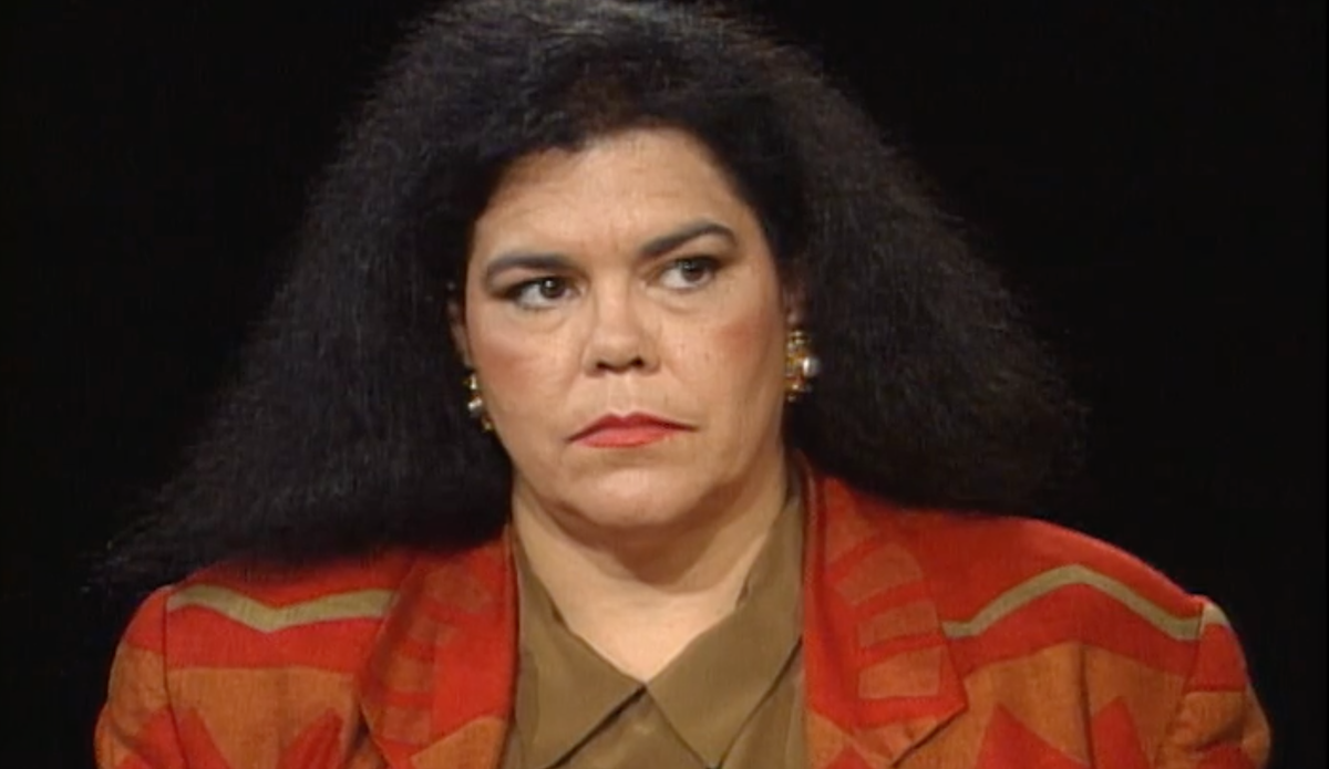 Cristina Gutierrez, during an appearance on Charlie Rose in 1993