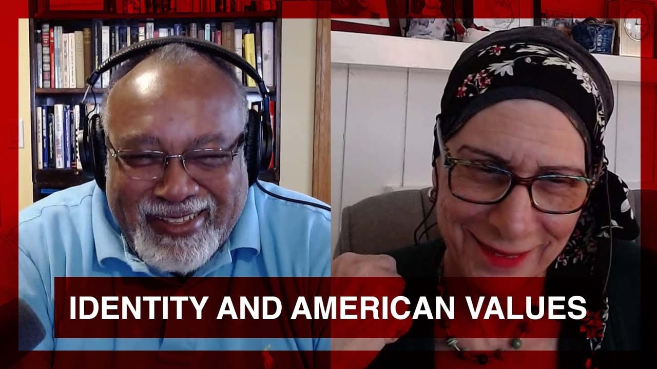 Still from the 'Contesting American Identity' podcast between Glenn Loury and Amy Wax. YouTube