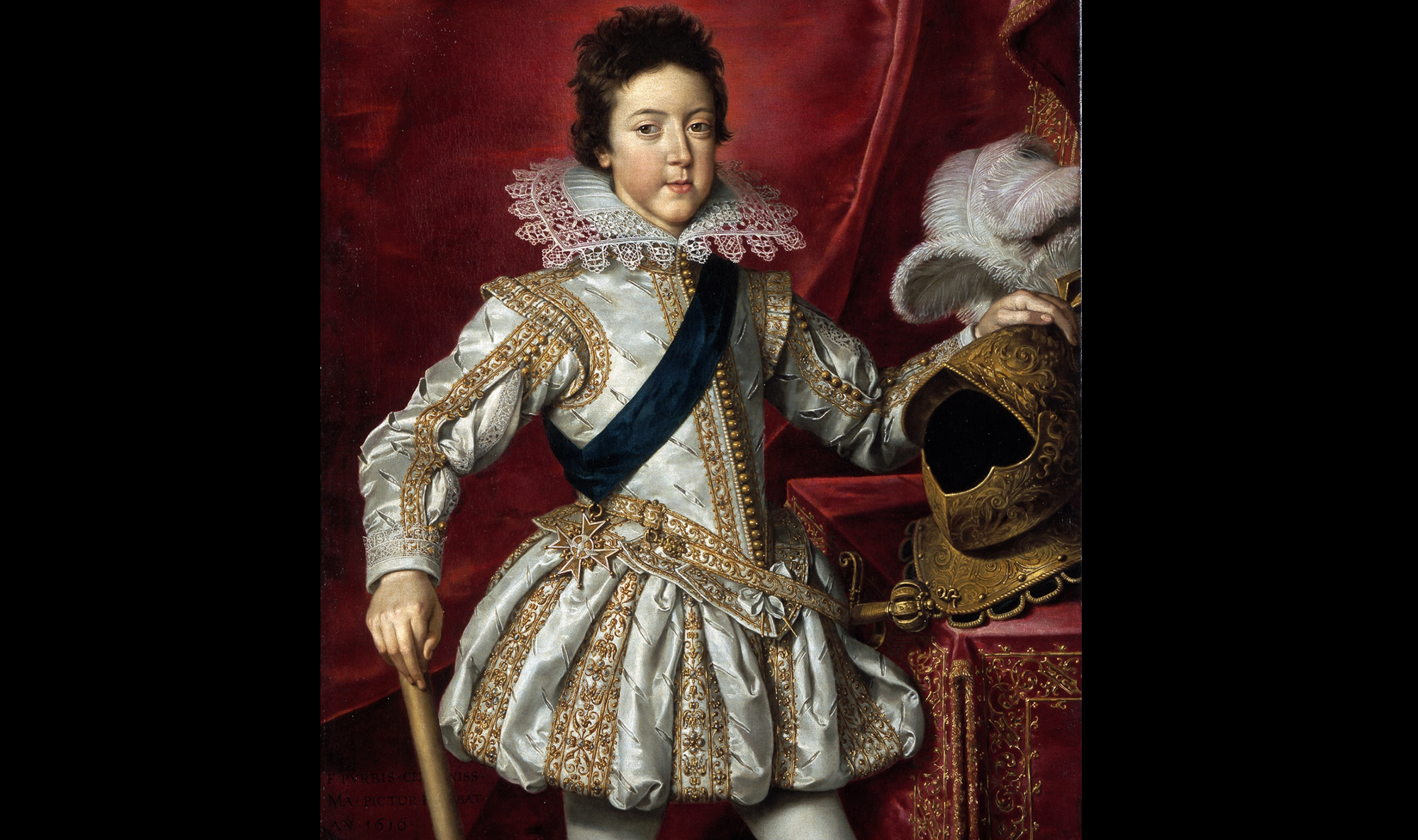 Portrait of Louis XIII as a child