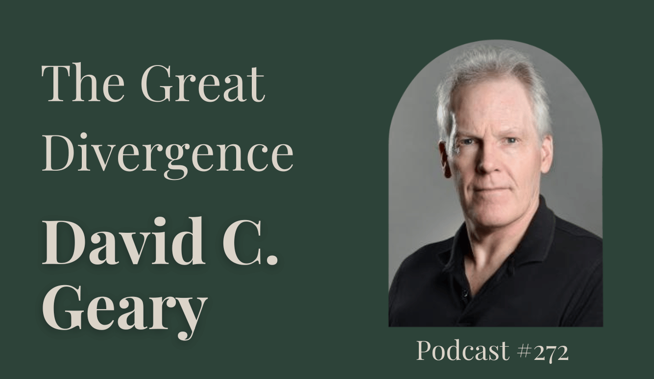 David is a white man in his 60s or 70s with glasses and grey hair.