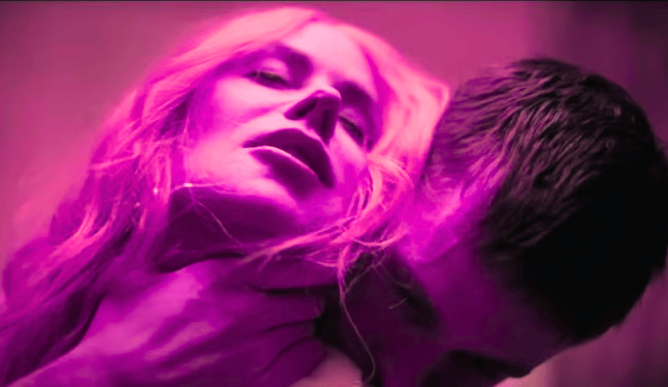 Nicole Kidman in throes of pleasure.