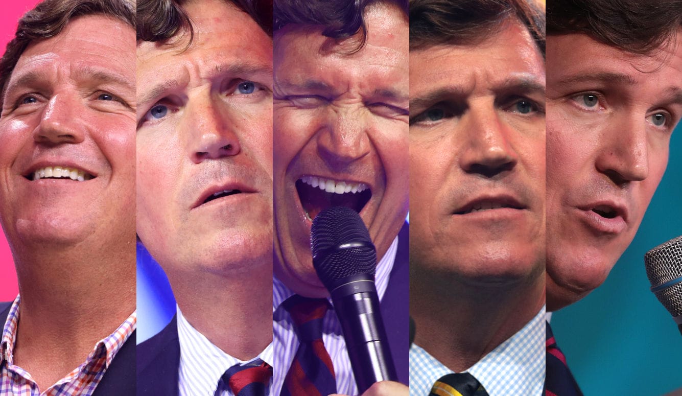 The Many Faces of Tucker Carlson