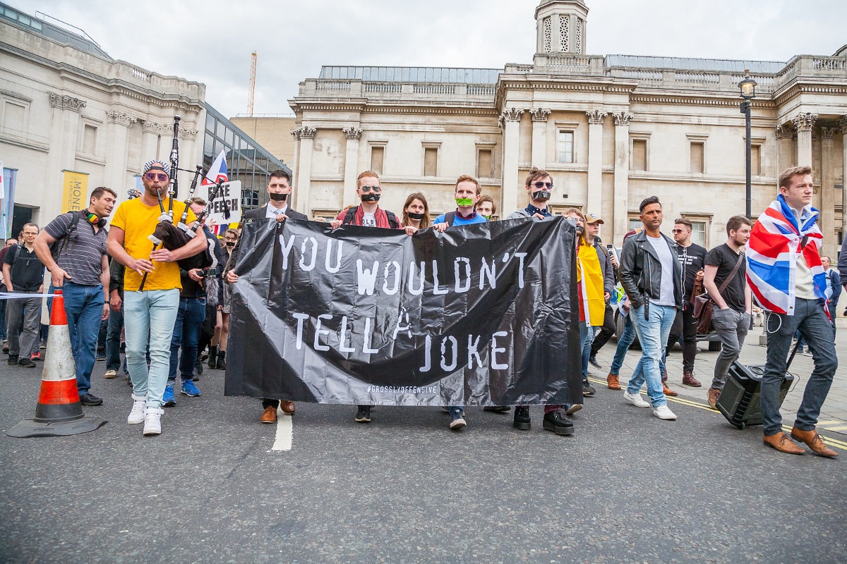 Why We Marched to Defend Free Speech in the UK