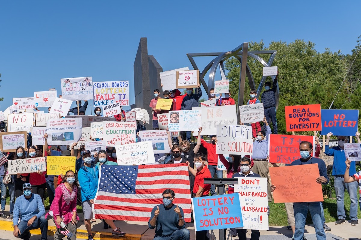 Rallying to Protect Admissions Standards at America’s Best Public High School